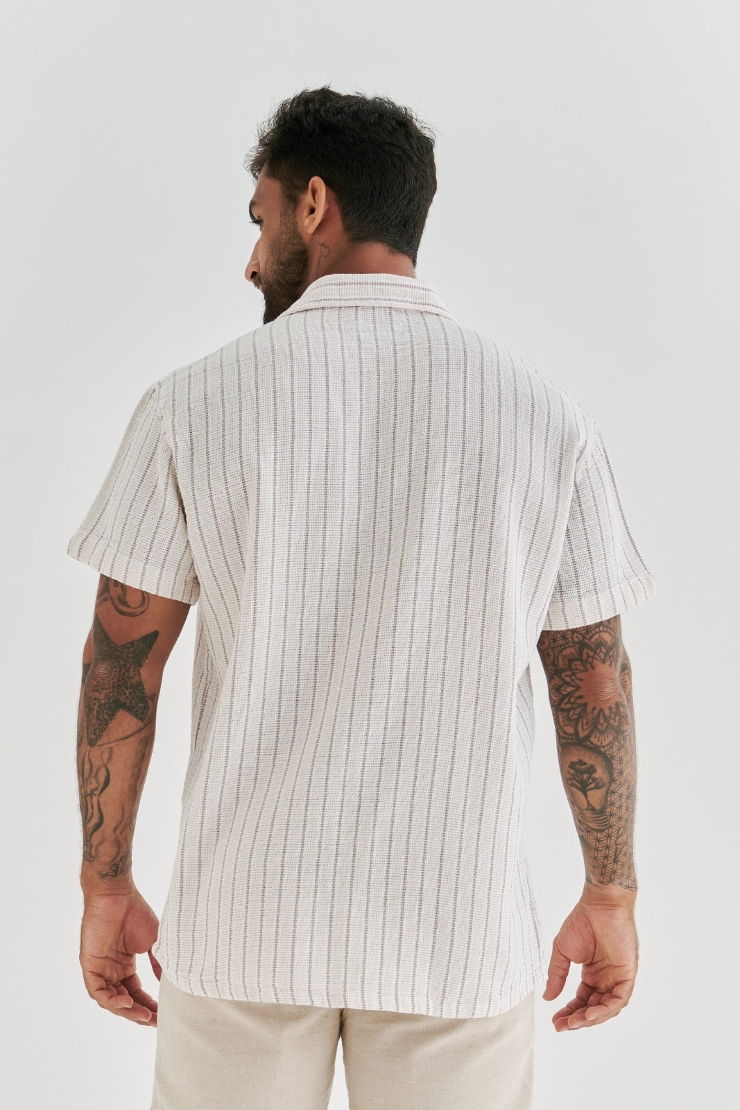 Camisa Texturizada Atlântica - Off-White