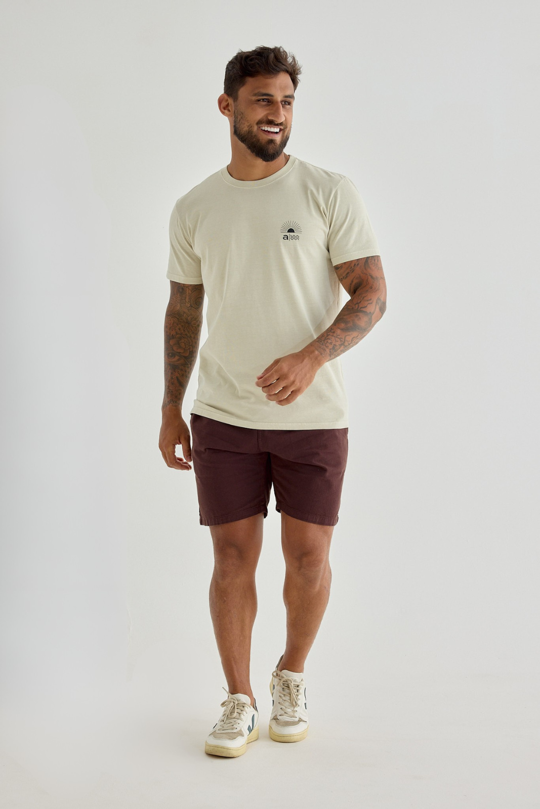 Camiseta Estonada - Ocean Soul - Areia