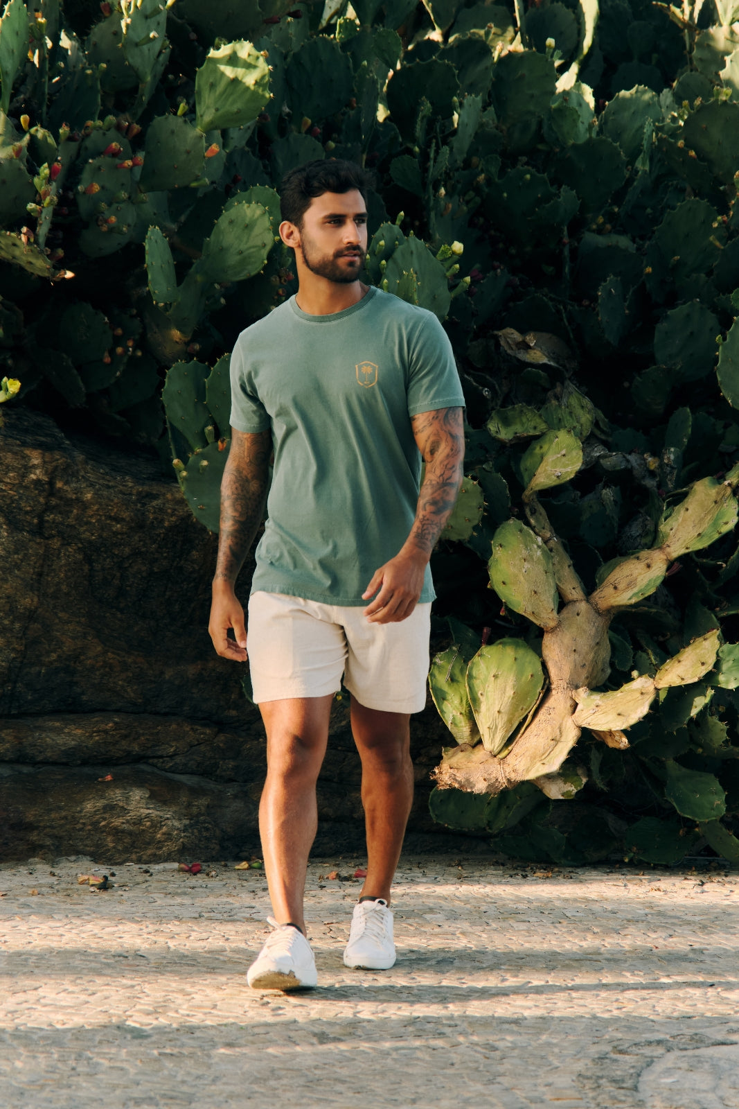 Short de Linho - Natural