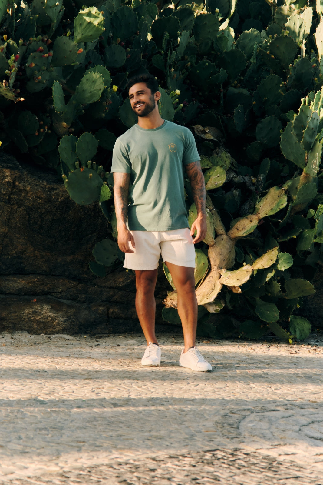 Short de Linho - Natural